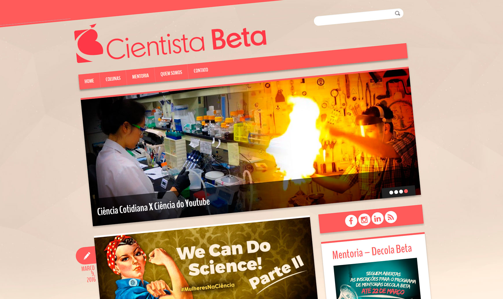 Mentoria Decola Beta cria oportunidade para o Jovem Cientista