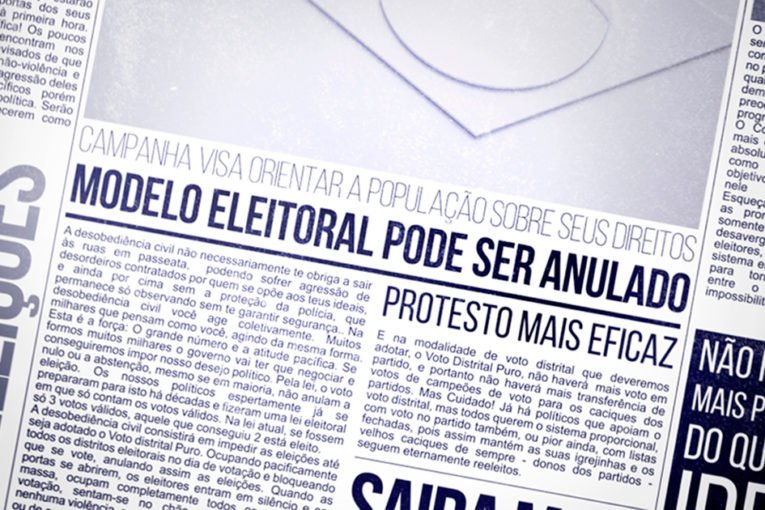 Brasileiros se mobilizam a favor de eleições a partir do Voto Distrital Puro