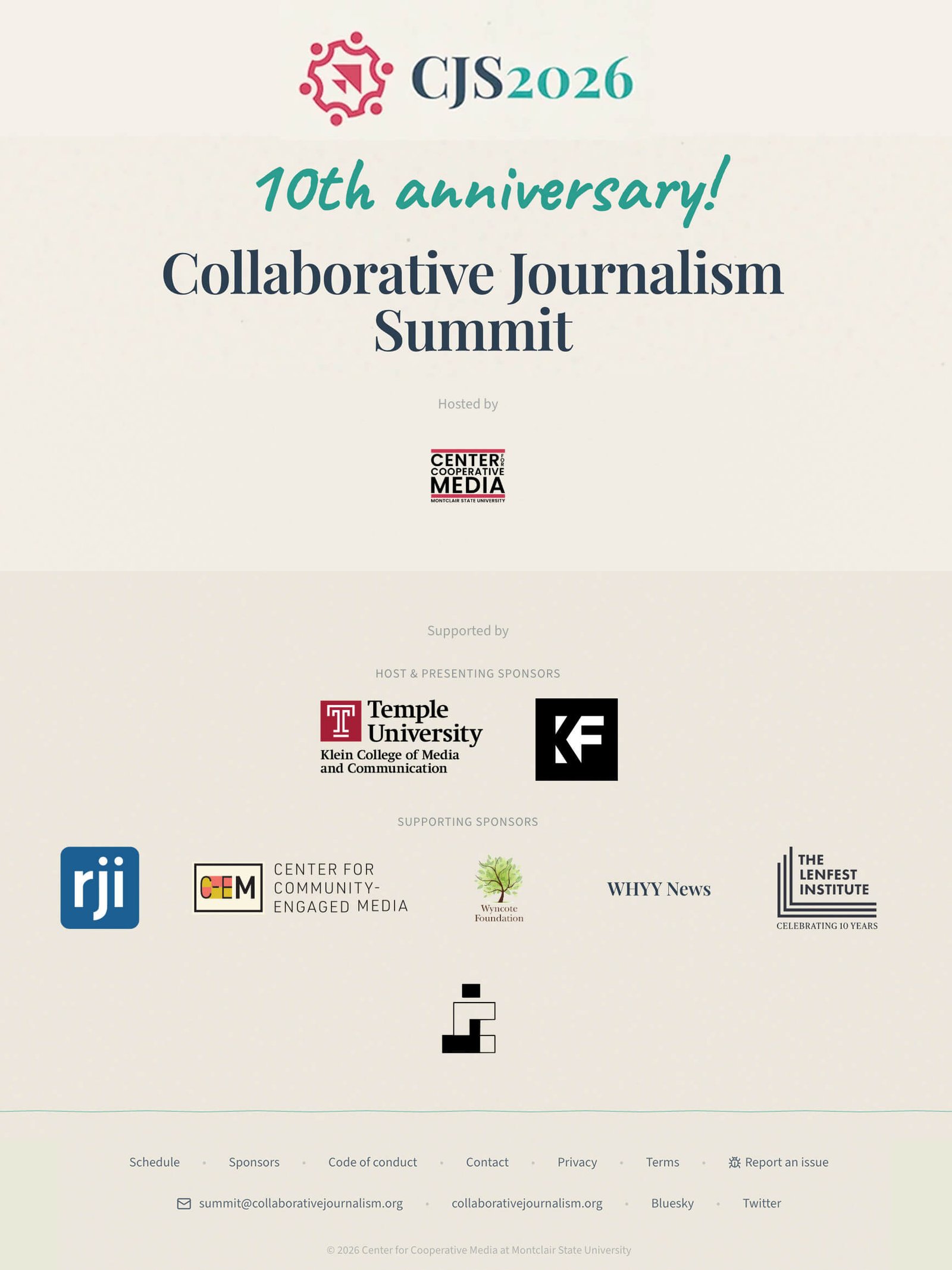Collaborative Journalism Summit 2026